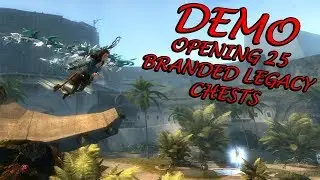 Guild Wars 2 - Opening 25 Branded Legacy Chests - Branded Relic Glider