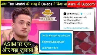 The Khabri EXPOSES All The Celebs Who REQUESTED To Trend Asim Riaz On Social Media For Bigg Boss 13