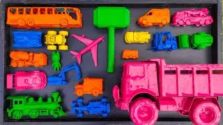 Membersihkan Mainan Mobil Balap, Truk Molen, Kereta Api, Tank Baja, Bus Telolet, Pesawat, Excavator.
