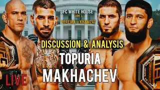 UFC WHITE HOUSE || KHAMZAT VS PERIERA , ISLAM VS ILIA DEBATE & DISCUSSION & ANALYSIS