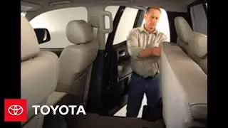 2007 - 2009 Tundra How-To: Folding the Rear Seats (Double Cab) | Toyota