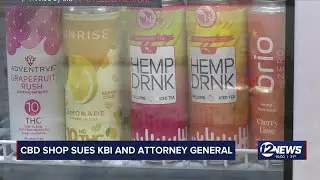 CBD shop sues KBI and attorney general