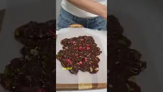 Dattel Schoggi 🍫🥰 Date Bark gesunde Schokolade vegan #mrsflury #gesund