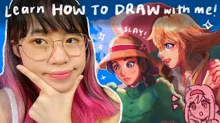 FREE online drawing course on youtube!!! 🌟