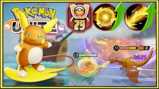 Raichu Alola Buff Mejor Build Bola Voltio + Rayo | Pok&eacute;mon Unite