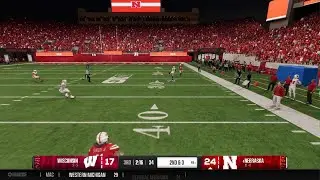 CFB 25 Road to Glory Barry Sanders Jr forces a fumble as a RB!!!
