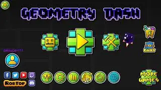 Pegando varias Secret Coins no Geometry Dash!