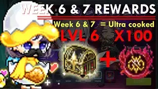 Maplestory Ride or Die Season 3 Event Rewards, Week 6&7 - Lvl 6 Inspector Box & 100 Kazak's Energy