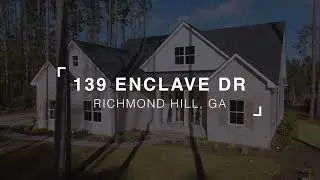 139 Enclave Dr, Richmond Hill, GA - Amazing Waterways NEW CONSTRUCTION Luxe Home Overlooking Lagoon!