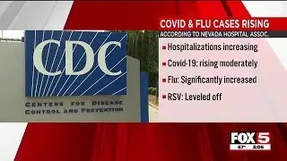 COVID and flu cases rising in Nevada