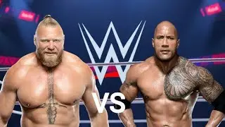 Brock Lesnar Vs The Rock Fight | Season 1 Match # 2