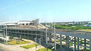 Train depart from MRT Khlong Bang Phai Station