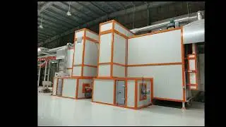 Transformer radiator powder coating