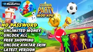 Stickman Party Mod Apk Terbaru - Unlimited Money & Free Shopping | New Version