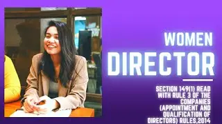 Women Director | Section 149(1) of the Companies Act, 2013 | CA | CS | CMA