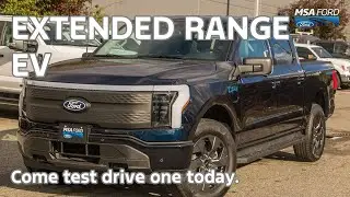2025 Ford F-150 Lightning Flash: Extended Range EV Truck with Max Tow! | MSA Ford