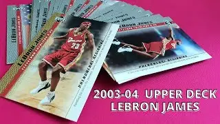 Upper Deck 2003-04 LEBRON JAMES Phenomenal Beginning NBA Basketball Cards