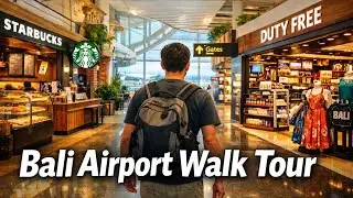 I Gusti Ngurah Rai Airport Walk Tour &mdash; Bali DPS | Food - Cafes - Shopping & Duty Free