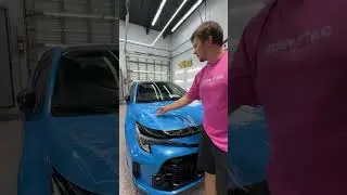 XPEL Ultimate Plus PPF installation on Toyota Corolla GR #rubystargarage #xpel #ppf