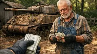 Restoring Completely Destroyed Desert Sand M4 Sherman Tank 1943 ($700 DEAL) FULL ASMR PROCESS!