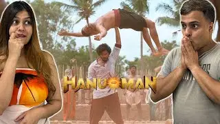 HANUMAN –Scene Reaction 🔥 | Teja Sajja | Telugu Superhero Cinema
