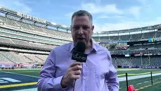 Bengals face Giant task versus Big Blue Mike Petraglia scenesets from MetLife Stadium