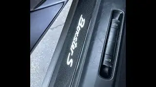 Porsche Illuminated Door Sill Strip Installation 981/718/991