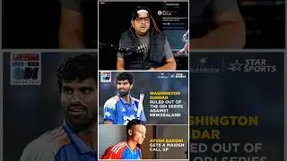 Washington Sundar Injured ❌ Ayush Badoni Replaces Him ✅ #cricket #shorts