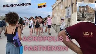 Acropolis & Parthenon - Athens Walking Tour 4K - with Mudssar iqbal |Dorian Inn Athina | #acropolis