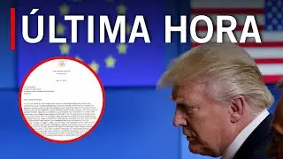🚨 ULTIMA HORA: CONFIRMAN CARTA DE TRUMP 