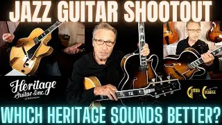 2 Premium Heritage Archtop Guitars | Which One Sounds Better? | Heritage Jazz Guitar Shootout |