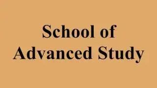 School of Advanced Study