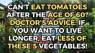 After Age 60, You Shouldn't Eat Tomatoes; If You Want to Live Long, Eat Less of These 5 Vegetables