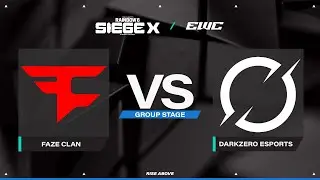 FaZe Clan vs DarkZero Esports | R6 Siege X at EWC 25 - Day 1 - Group Stage