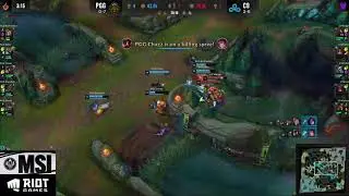 Korean casters are hyped (PGG VS C9)