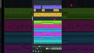 Folder track data in Cubase 12 pro #shorts