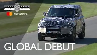 Land Rover Defender prototype global debut with the Duke of Richmond