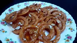 Jalebi Recipe | Crispy & Juicy Recipe  |  Make sweet dish at home |  Easy Indian Sweet Dish
