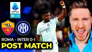 ROMA INTER 0-1 Con CHIVU vincevamo CONTRO il PSG!!!