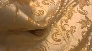 JACQUARD LUREX JL11803 BEIGE/ORO