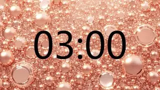 3 Minute Timer (BUBBLE Bella Ciao PIANO + Sound Notification at Zero)