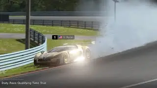 Massive Drift with Racing Hard Tires in the Citroen at Watkins Glen