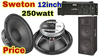 Sweton 12 SBS 250 MB Price 500watt 4Top के लिए Amplifier 🙄 Dj Rock