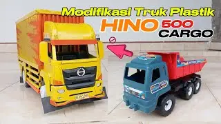 modifikasi truk plastik Hino 500