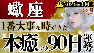 【蠍座】次元違う‥1月〜3月の最重要分岐点↕️2026年はこの3ヶ月で決まる‼️【運勢/星読みタロット】