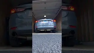 2021 Mazda 6 2.5 Turbo - Corksport 80mm Catback Exhaust - Cold Start