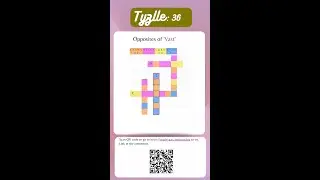 Learn Words with Tyzlle 36: Opposites/Antonyms of 'VAST'