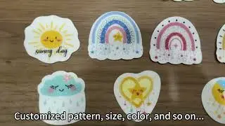 sensory fidget toys calming stickers