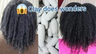 How to make clay mask from baked clay for all hair types. Updated.