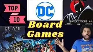 Top 5 DC Comics Board Games